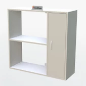 Modilayn URLA 90 x 85,5 x 32,5 cm Makine Üstü Çok Amaçlı Asma Mutfak & Banyo Dolabı - 4