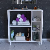 Modilayn URLA 90 x 95,5 x 32,5 cm Kapaklı Çok Amaçlı Banyo & Mutfak Dolabı - 4