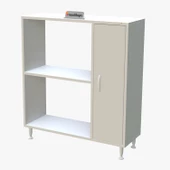 Modilayn URLA 90 x 95,5 x 32,5 cm Kapaklı Çok Amaçlı Banyo & Mutfak Dolabı - 5