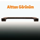 Alperen Düz Eskitme Antik Bakır Metal 128 mm Mobilya Mutfak Çekmece Dolap Kulpu Kulbu Kulpları - 4