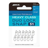 BKK Duolock Snap-51 Maket Balık Klipsi  3 10 Pcs - 1