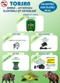 TORSAN 220V ADAPTÖRLÜ PRO 500 Elektrikli Çit Sistemi ( Domuz - Ayı Kovucu ) 500MT - 1
