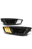 Ford Focus 3 Uyumlu Sis Farı Çerçevesi Gündüz Ledli Sinyalli (model 1) - 1