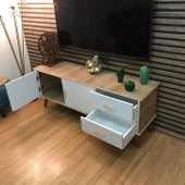 MODİLAYN Claros Tv Sehpası 150 X 40 x 60 cm Tv Ünitesi - 3