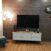MODİLAYN Claros Tv Sehpası 150 X 40 x 60 cm Tv Ünitesi - 4