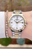 Daniel Klein DKISTE930 Kadranı Gümüş Kordonu Gold Gümüş Renk Kadın Kol Saati ve Bileklik - 4