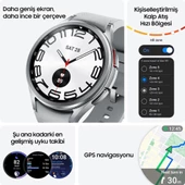 Samsung Galaxy Watch 6 Classic 47mm Gümüş Akıllı Saat - OUTLET - 4