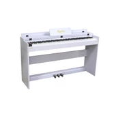 Jwin Sapphire SDP-130 Tuş Hassasiyetli 88 Tuşlu Dijital Piyano - Beyaz - 1