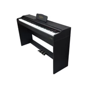 Jwin Sapphire SDP-120 Çekiç Aksiyonlu 88 Tuşlu Dijital Piyano - Siyah - 1