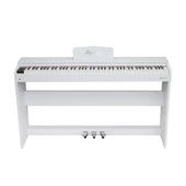 Jwin Sapphire SDP-120 Çekiç Aksiyonlu 88 Tuşlu Dijital Piyano - Beyaz - 2