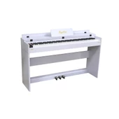 Jwin Sapphire SDP-140 Çekiç Aksiyonlu 88 Tuşlu Dijital Piyano - Beyaz - 1