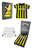 Fenerbahçe Orijinal Çubuklu Çocuk Forma Set Ahşap Kutulu - 1
