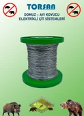 TORSAN 220V ADAPTÖRLÜ PRO PLUS 2000 Elektrikli Çit Sistemi ( Domuz - Ayı Kovucu ) 2000MT - 5