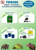 TORSAN 220V ADAPTÖRLÜ EKO 1500 Elektrikli Çit Sistemi ( Domuz - Ayı Kovucu ) 1500MT - 1