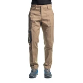 Şensel, İş Pantolonu, Bej-Siyah, Komando Cepli -54E457- - 2