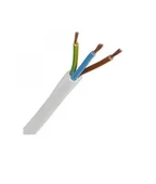 Power Montaj Kablosu 3x 1.5 mm 1,5 Metre Beyaz Topraklı Fişli - 2