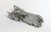 1989 BATMOBİLE 3D Metal Maket Bulmaca Puzzle modeli kitleri DIY lazer kesim 14+ Yaş 82+ parça - 4