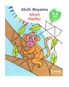 5-6 Yaş Akıllı Boyama Sihirli Harfler Uçanbalık Yayınları - 1