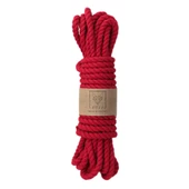 Pamuk Halat İp 10mm 3 Büküm Kırmızı (500G) - 1