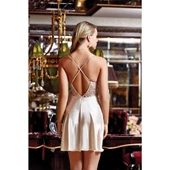 Jeremi 443 Gecelik Sabahlık Dantelli Saten 6'LI Set Çeyiz Takım - 7