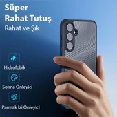 Polham Samsung Galaxy S23 FE İle Uyumlu Mat Silikon Kılıf, Buzlu Sert Solmaz Parmaz İzi Önleyici Kılıf - 2