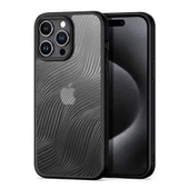 Polham iPhone 15 Pro İle Uyumlu Mat Silikon Kılıf, Buzlu Sert Solmaz Parmaz İzi Önleyici Kılıf - 1