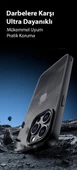 Polham iPhone 15 Plus İle Uyumlu Mat Silikon Kılıf, Buzlu Sert Solmaz Parmaz İzi Önleyici Kılıf - 5