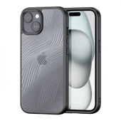 Polham iPhone 15 İle Uyumlu Mat Silikon Kılıf, Buzlu Sert Solmaz Parmaz İzi Önleyici Kılıf - 1