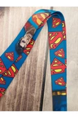 Superman Kart Askısı Yaka Kartı Boyun Askı Ipi Telefon Askısı - 2