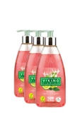 Viking Premium Sıvı Sabun Hanımeli&Bergamot 500 ml 3 Adet - 1