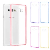 Samsung Galaxy E7 (E700) Color Curve Silikon Arka Kapak / Kılıf - 1
