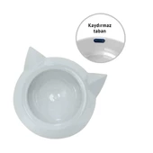 Mio Kulaklı Plastik Kedi Mama Kabı 200 ml - 3