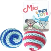 Mio Kedi Oyuncağı Renkli No 3 İp Top 1 AD - 1
