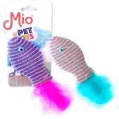 Mio Kedi Oyuncağı Renkli Balık 1 AD - 1