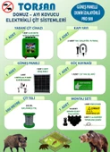 TORSAN GÜNEŞ PANELLİ PRO PLUS 500 Elektrikli Çit Sistemi ( Domuz - Ayı Kovucu ) 500MT - 1