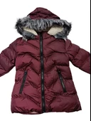 uğurböceğiçocuk Bygazi Bel Büzgülü Şapka Kürklü 1-4 Yaş Yaş   Kız  Mont 5011 - 8