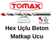 Tomax Beton Delme Matkap Ucu 16 mm - 2