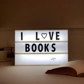 A4 Işıklı Mesaj Panosu Light Box - 1