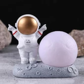 Zafer Kazanan Mutlu Astronot Gece Lambası - 1