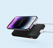 Baseus Ultra İnce 20W 10000mAh Süper Hızlı Taşınabilir Powerbank, Type C Kablolu Çip Korumalı Hafif Powerbank - 3