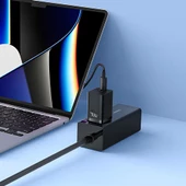 Baseus Gan5 Pro 40W Şarj Cihazı Siyah - 5