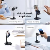 Baseus Yükseklik Ayarlık Magsafe İle Uyumlu Ultra Sağlam Telefon Tutucu Stand, Oynar Başlıklı Telefon Tablet Standı - 9