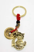 Feng Shui Bereket Şans Mutluluk Ejderha Çin Paralı Feng Sui - 1