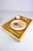 Digithome Bambu Sunum Tepsi 37 Cm Kahverengi - ACR-017/12 - HYT - 1