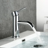 Lavabo Musluğu Krom Delta Banyo Musluğu 5 Yıl Garantili - 1