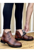Muggo M1001 Su&soğuk Geçirmez Kürklü Garantili Unisex Kışlık Fermuarlı Bot Kauçuk Taban Sağlam - 3