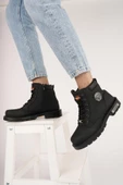 Muggo M930 Garantili Kauçuk Sağlam Esnek Outdoor Treking Kışlık Su Ve Soğuk Geçirmez Unisex Bot - 5