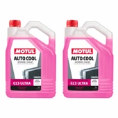 Motul Auto Cool G12 Evo Ultra 5 Lt Konsantre Kırmızı Antifriz (2 Adet) - 1