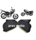 Yamaha Ybr 125-Ybr 125 Esd Rüzgarlık Elcik Koruma Telefon Tutuculu _Supermoto thumbnail 1