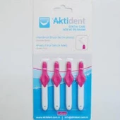 Aktident Arayüz Fırçası 0,40 mm Pembe 4'lü - 1
